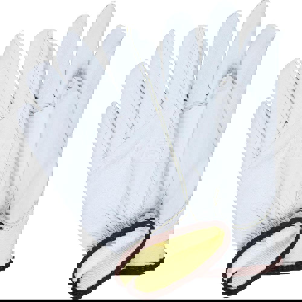 Cut, Puncture & Abrasive-Resistant Gloves: Size L, ANSI Cut A4, ANSI Puncture 3, Foam Nitrile, HPPE